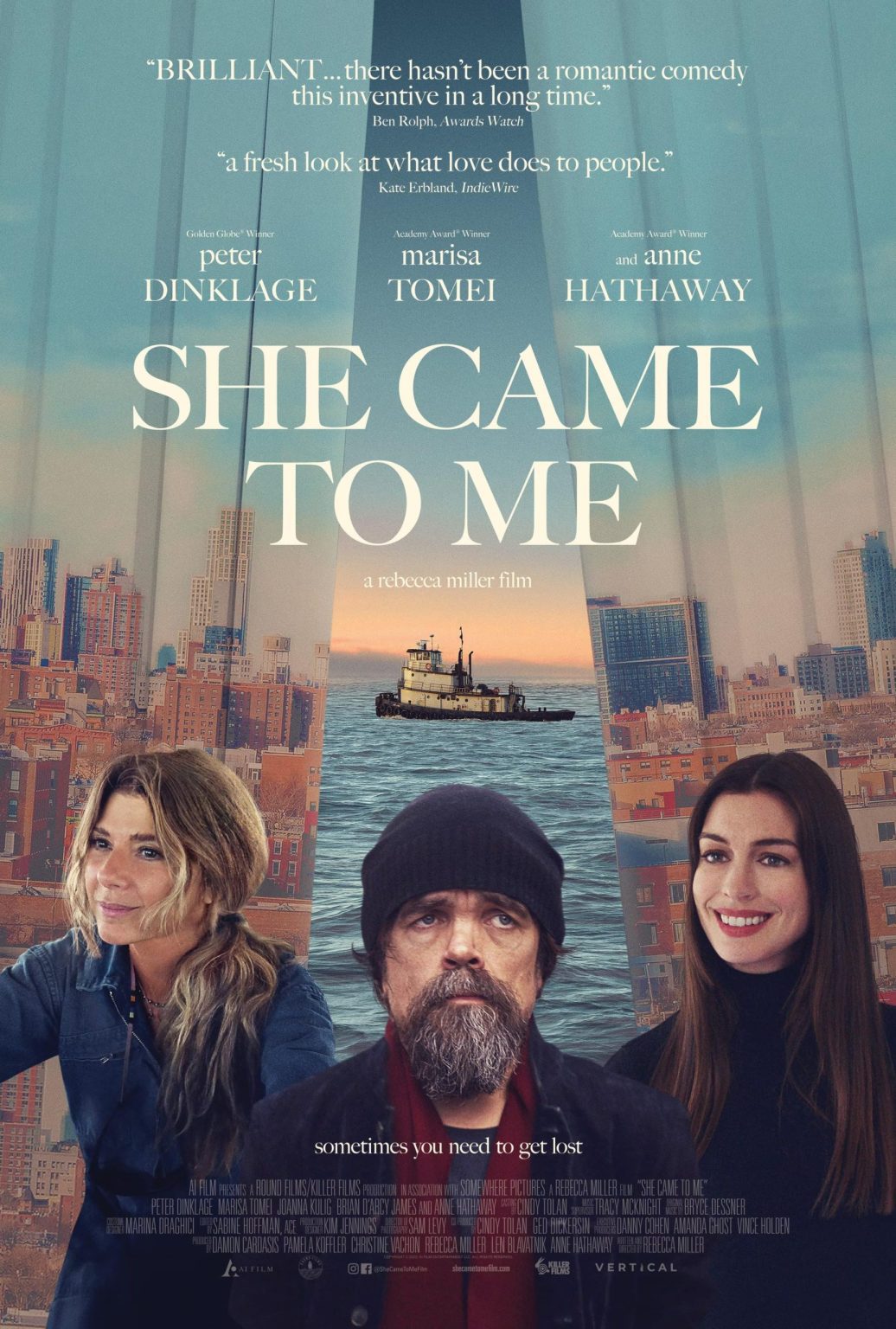 فیلم She Came to Me 2023 | او نزد من آمد