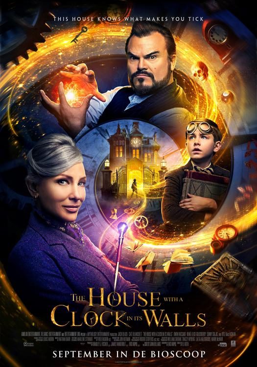 فیلم The House with a Clock in Its Walls 2018 | خانه‌ای با ساعتی درون دیوارهایش